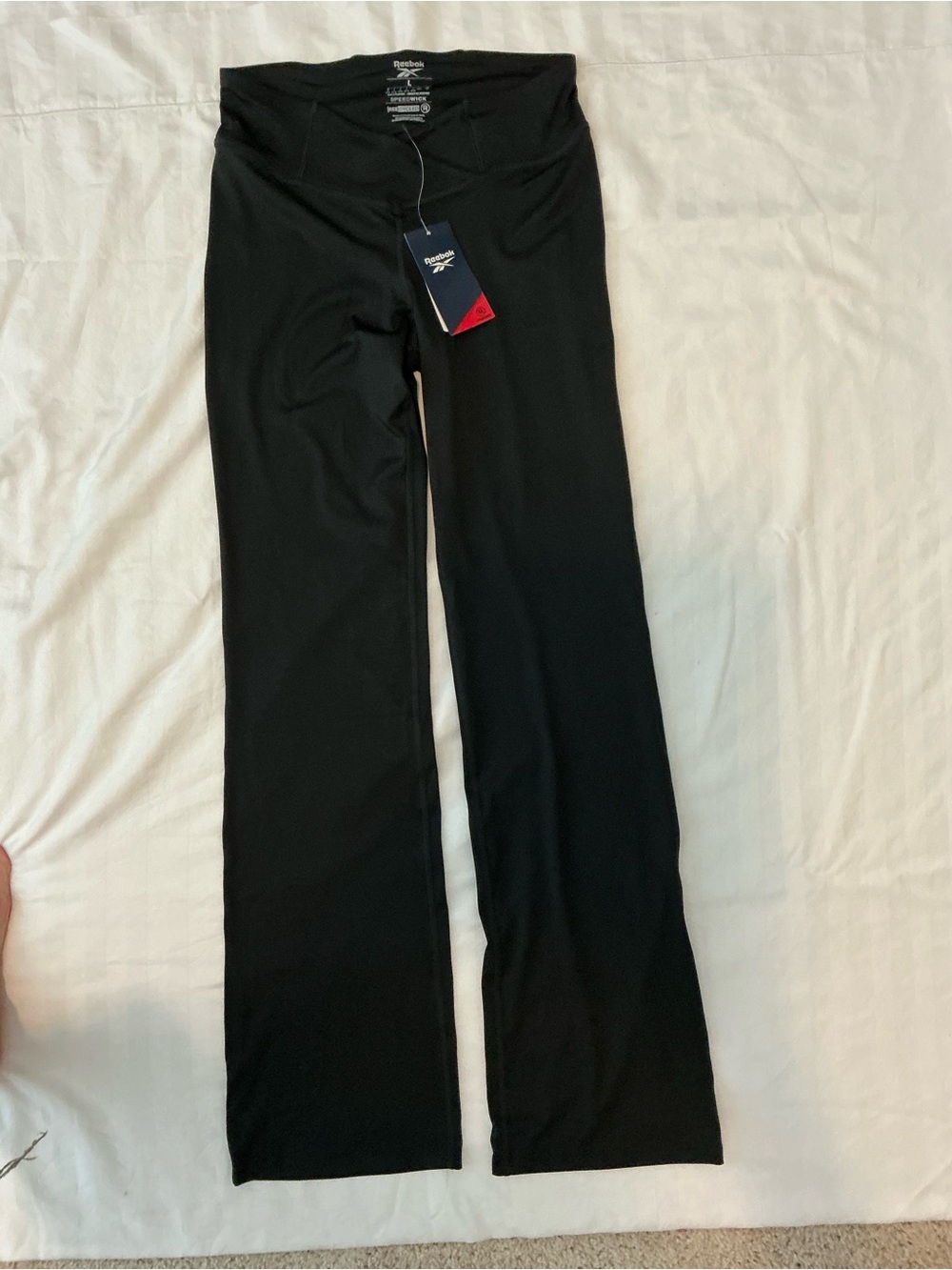 Reebok Black Boot-Cut Active Pants with Tag